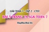 Giải bài 5 trang 28 Toán 7 Tập 2 SGK Chân trời sáng tạo Giải bài 5 trang 28 Toán 7 Tập 2 SGK Chân trời sáng tạo